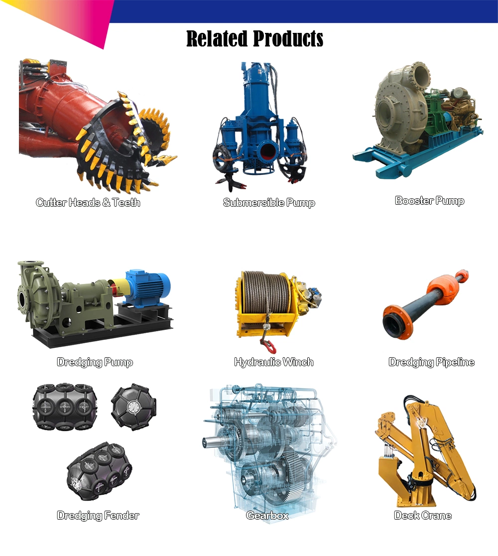 Land-Based or Floating Easily Portable for Use Capacity 5000cbm Booster Pump Station