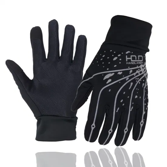 Prisafety-guantes de ciclismo con revestimiento de silicona, ligeros, verdes, con pantalla táctil, para deportes al aire libre, para hombres y mujeres